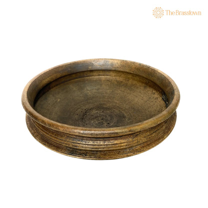 Brass Antqiue Urli – Handcrafted Ethnic Traditional Bowl Urli For Home Décor 4.5 Inch 4