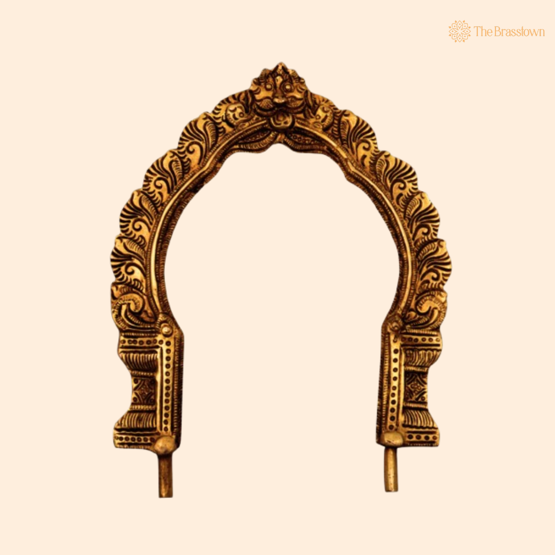 Ornamental Brass Arch Frame 8 Inch