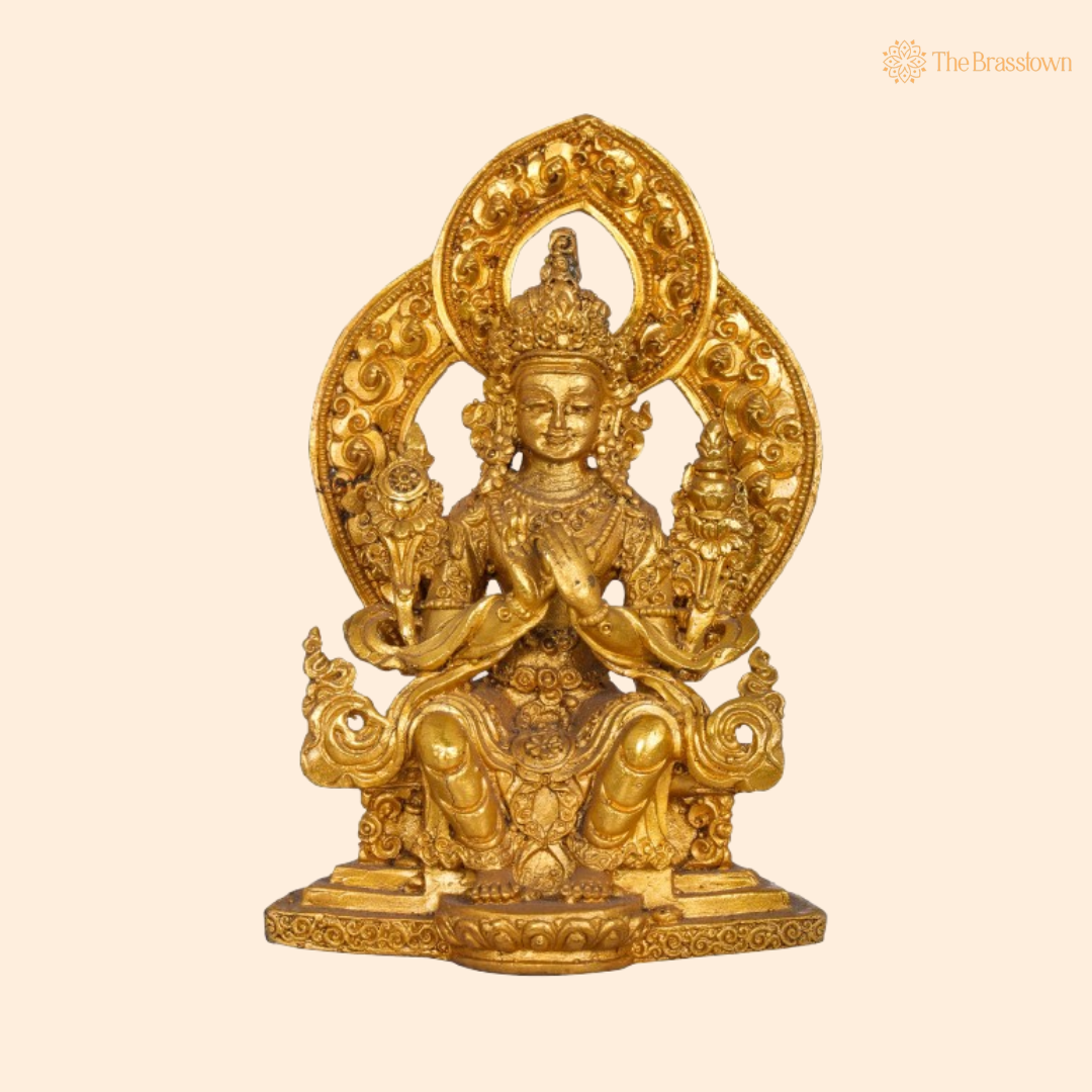 Peaceful Buddha Statue 4 Inch