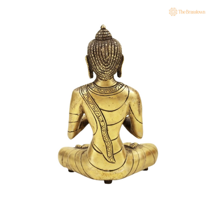 Serene Buddha Idol – Symbol of Peace and Enlightenment 7 Inch