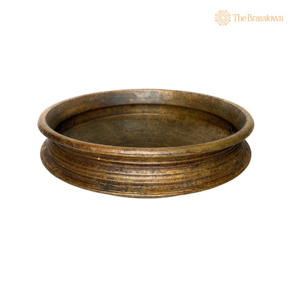 Brass Antqiue Urli – Handcrafted Ethnic Traditional Bowl Urli For Home Décor 4.5 Inch 5