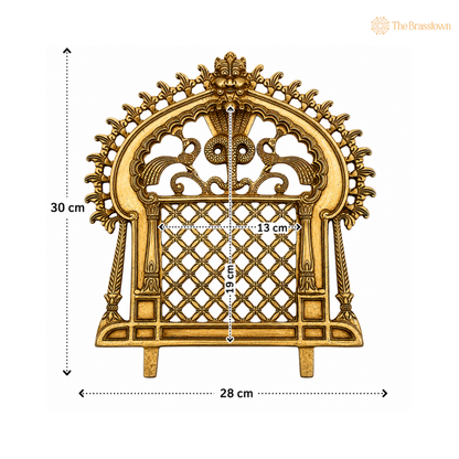 Traditional Brass Serpent Arch Frame 12 Inch