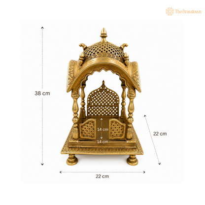 Brass Miniature Temple 15 Inch