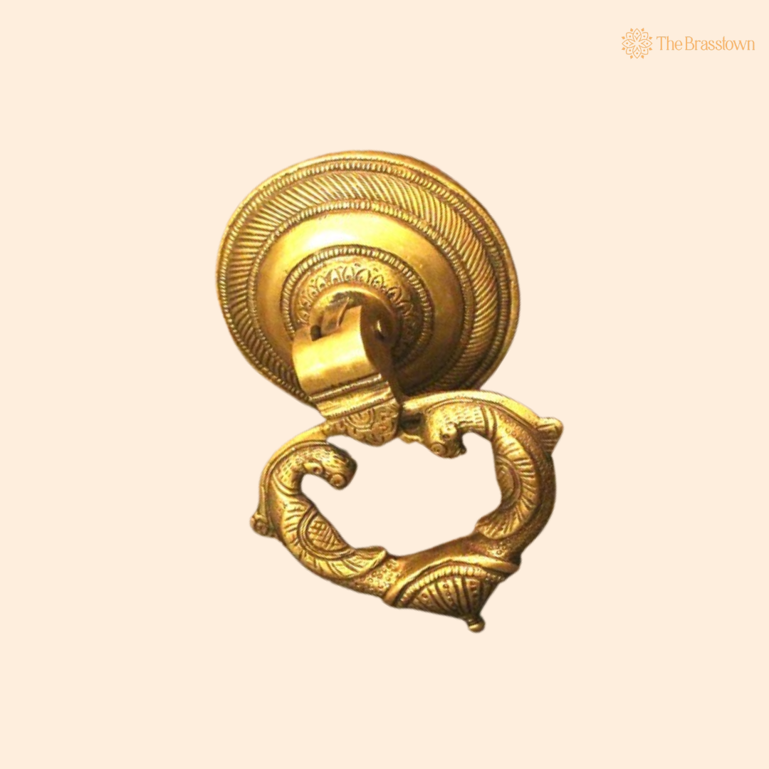 Traditional Brass Door Knocker – Symbol of Timeless Elegance 7 Inch