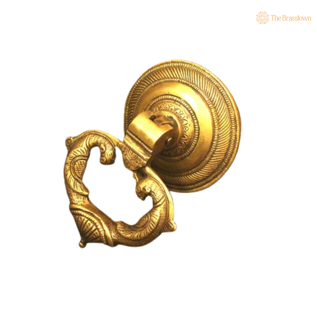 Traditional Brass Door Knocker – Symbol of Timeless Elegance 7 Inch