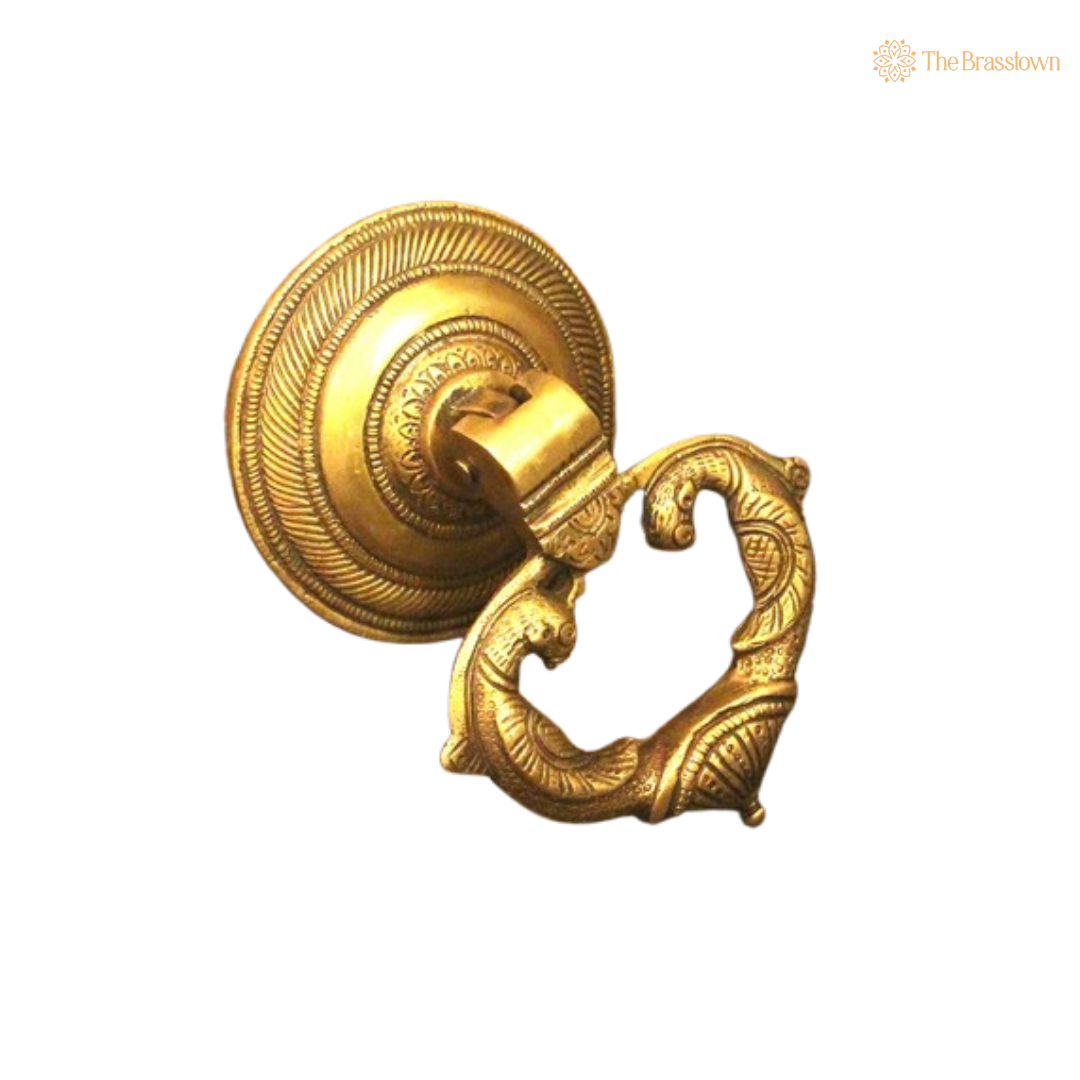 Traditional Brass Door Knocker – Symbol of Timeless Elegance 7 Inch