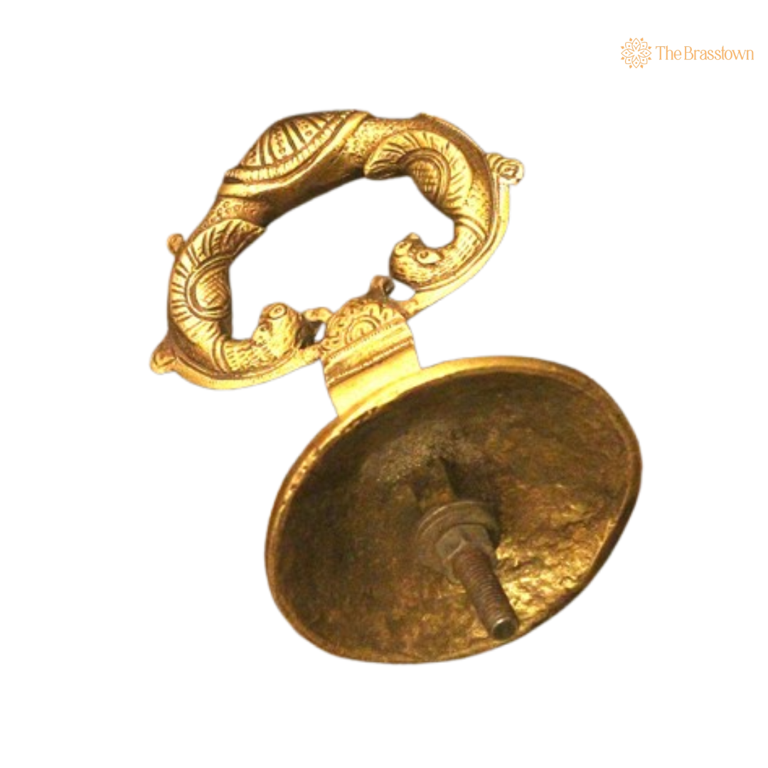 Traditional Brass Door Knocker – Symbol of Timeless Elegance 7 Inch