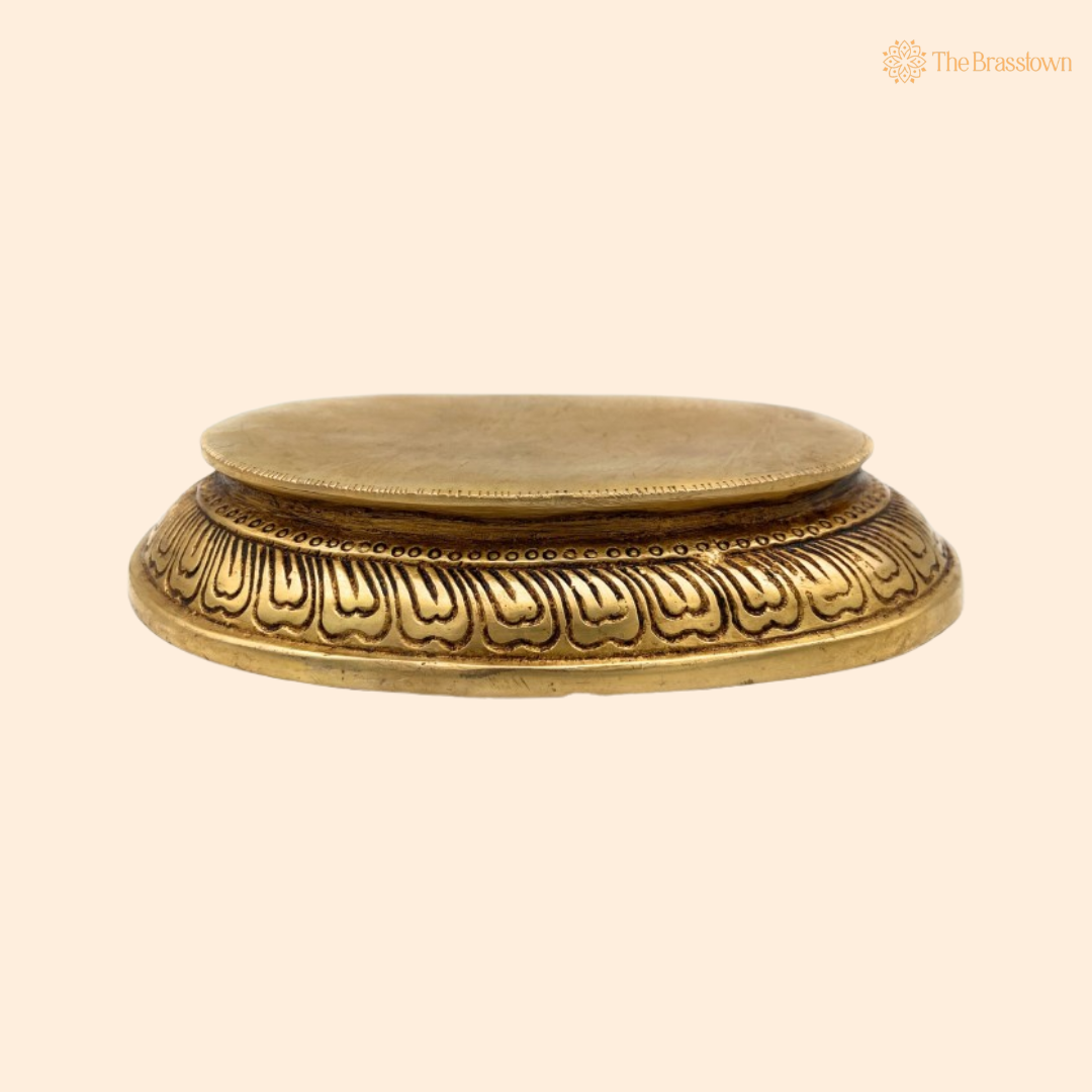 Traditional Brass Pedestal Stand 1 Inch