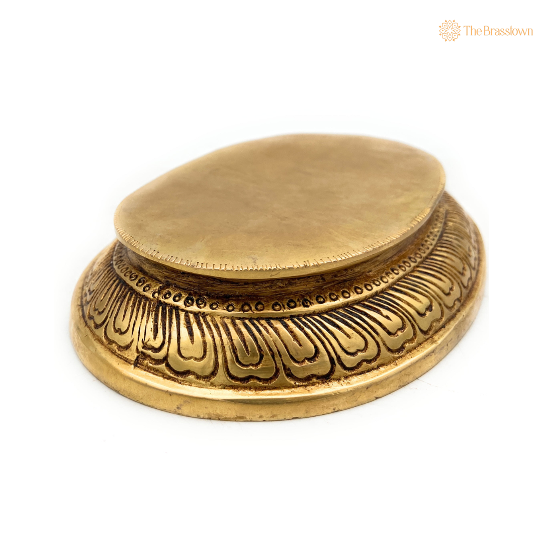 Traditional Brass Pedestal Stand 1 Inch