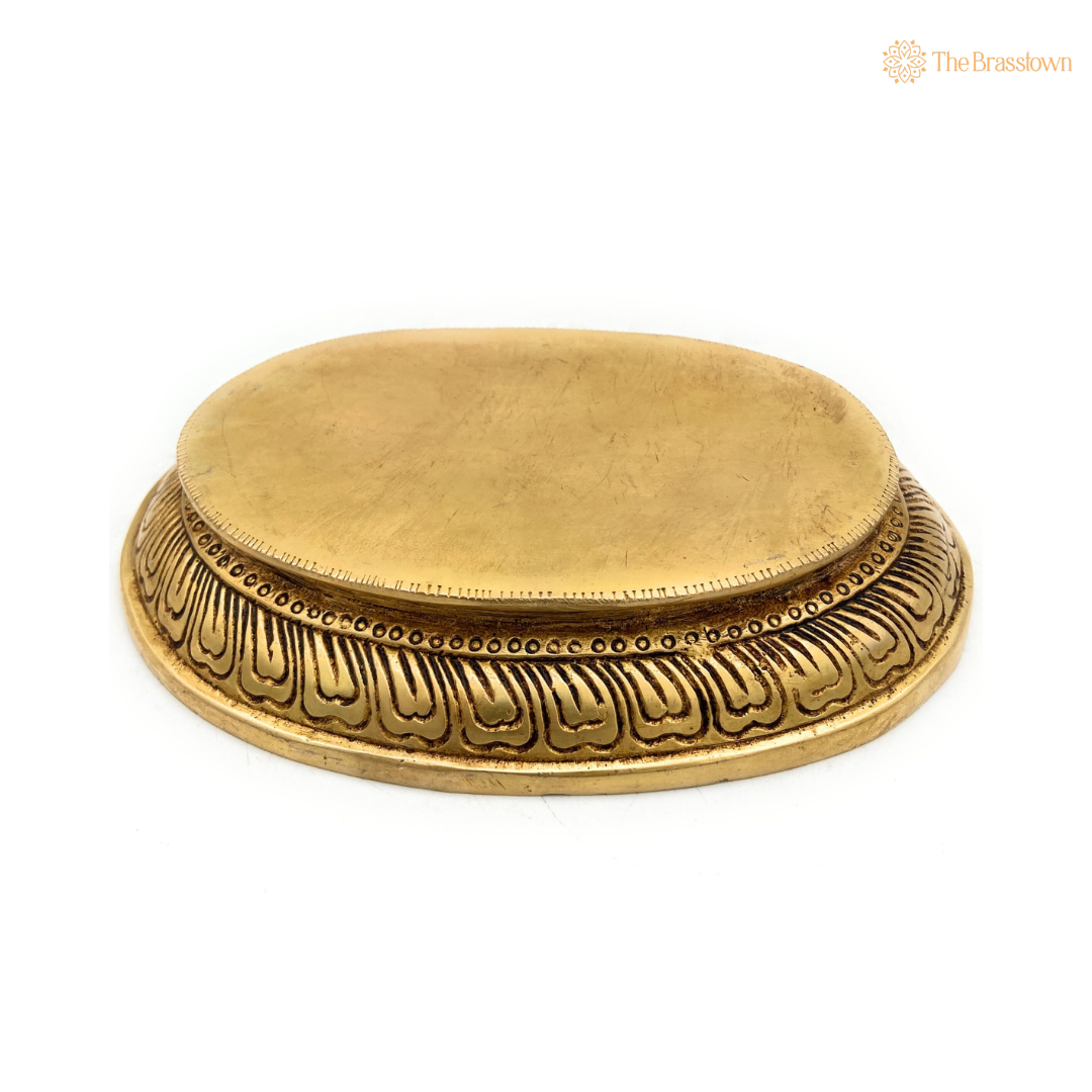 Traditional Brass Pedestal Stand 1 Inch