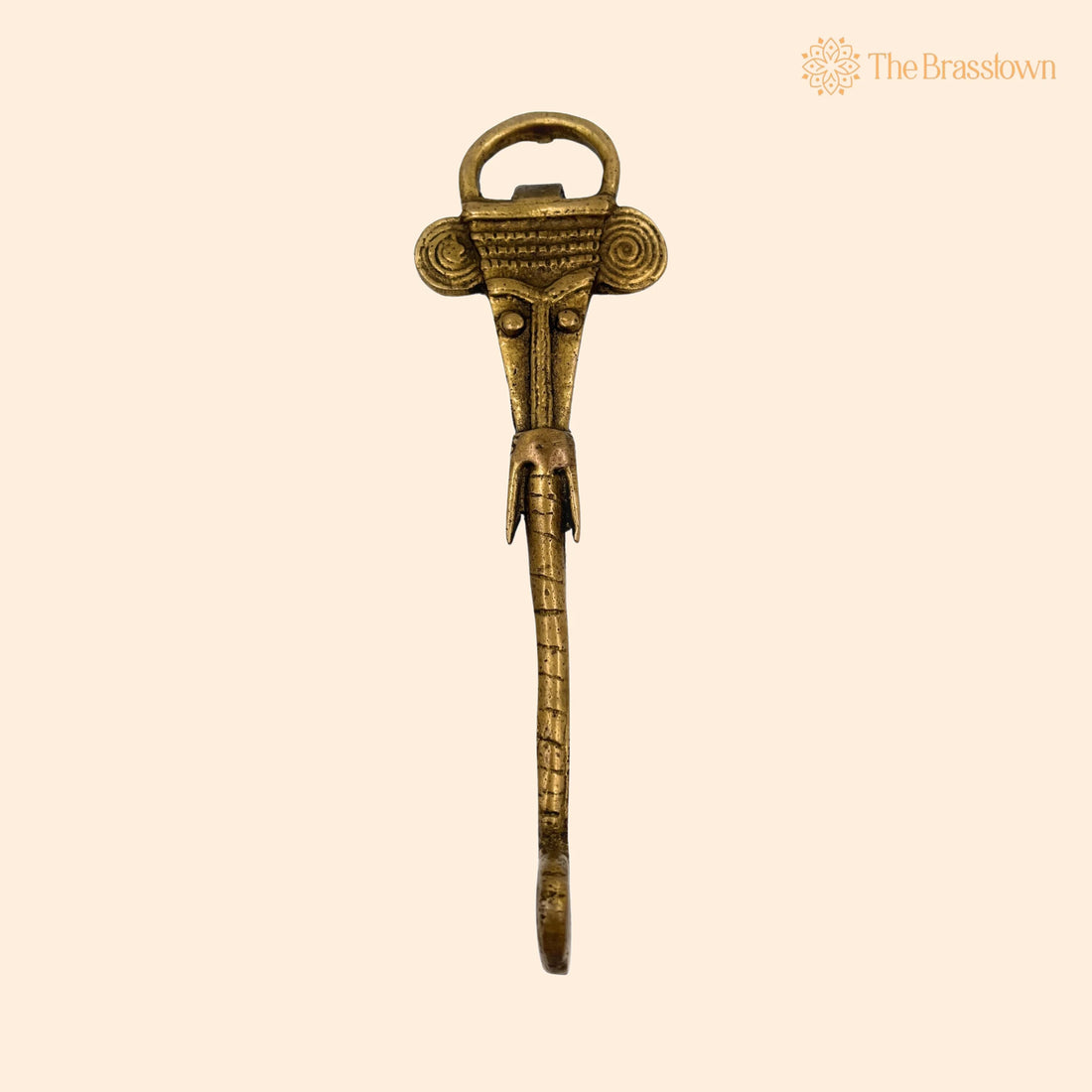 Brass Bottle Opener – Peetal Pittal Bar Blade, Bastar Handmade for Home Décor &amp; Gifting 7 Inch 1