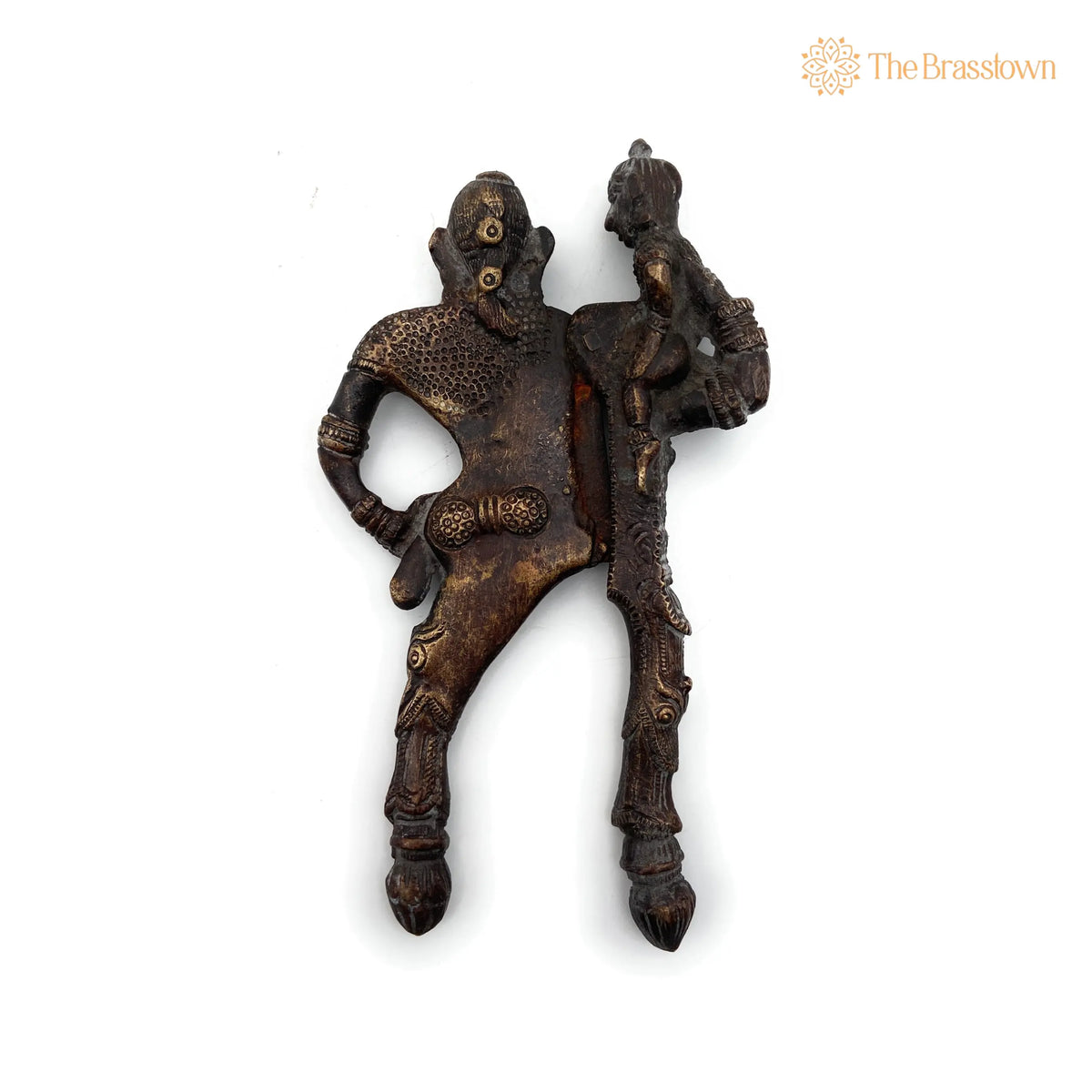 Handcrafted Brass Sarota – Peetal Betel Nut Cutter, Pital Supari Cutter, Antique Areca Nut Splitter, Traditional Adike Katti 5.5 Inch 2